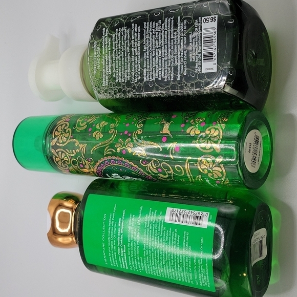 Bath & Body Works Vanilla Bean Noel Mist Shower Gel Soap Set - Picture 8 of 8